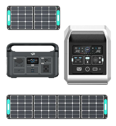 Solar Panels And Portable Power Stations