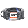 26 AWG Copper Core Compatible with Standard Rectangular V3 VEVOR 150FT Starlink Gen 3 Extension Cable