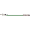 Igus CAT9361008 22 AWG 2P Telegärtner RJ45 Metal A / Binder M12 D-Coded B Connector PVC Harnessed Profinet Cable