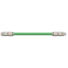 Igus CAT9361014 22 AWG 2P M12 X-Coded A/B Connector Phoenix Contact PVC Harnessed Profinet Cable
