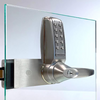 Medium Duty Electronic Patch Glass Door Lock CL4000