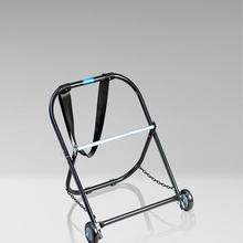 21" Wide Steel Cable Caddy With Wheels Pull Strap CC-2721WS