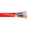 22 AWG 15C Bare Copper Shielded Plenum PVC 150V Low Voltage Power-Limited Circuit Cable