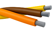 Aluminum 3C XHHW-2 XLPE Plex Cable BOY 600/1000V