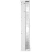 52RU Single Sided Vertical Cable Manager With Vertical Patching White PE2VFD0896WH