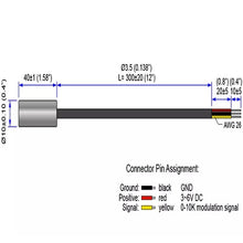 VLM-635-59 LPO-D10-F90 635 nm Red Crosshair Class 10° 90 cm