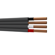 12/3 UF-B Solid Copper Underground Feeder Cable Gray 600V