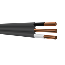 500' 12/2 UF-B Solid Copper Underground Feeder Cable Gray  600V