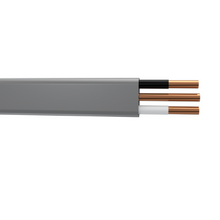 500' 12/2 UF-B Solid Copper Underground Feeder Cable Gray  600V