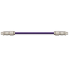 Igus CAT9341010 26 AWG 4P M12 X-Coded A/B Connector Phoenix Contact PVC Harnessed CAT6A Cable
