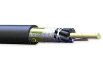 Corning Multi Fiber 50µm, 62.5µm Singlemode and Multimode Solo ADSS Short and Medium Span Loose Tube Gel Filled Cable