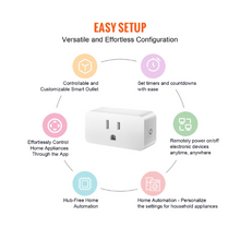 Smart Plug Voice Control Outlet Remote & Scheduled (4 Packs)