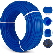 3/4" x 500ft PEX Tubing Oxygen Barrier PEX-B Radiant Floor Heat Pipe Blue VV-PEX34IN-HB