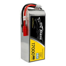 Tattu 17000mAh 6S1P 22.8V 15C Lipo Battery With AS150+XT150 Plug For UAV