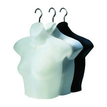 Ladies Upper Torso Forms - Injection Molded Styrene Econoco LHR35/B