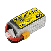 Tattu R-Line Version 4.0 1300mAh 6S1P 22.2V 130C Lipo Battery Pack With XT60 Plug