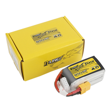 Tattu R-Line Version 4.0 850mAh 4S1P 14.8V 130C Lipo Battery Pack With XT60 Plug