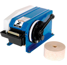 8/10"W x 4"L Manual Kraft Tape Dispenser With Case of Tape 8 Rolls 300713S