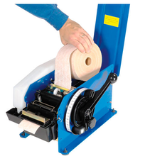 8/10"W x 4"L Manual Kraft Tape Dispenser With Case of Tape 8 Rolls 300713S