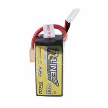Tattu R-Line 1300mAh 6S1P 22.2V 95C Lipo Battery Pack With XT60 Plug