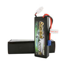 Gens Ace Bashing Series 5200mAh 2S1P 7.4V 35C Car Lipo Battery Pack Hardcase 24# With EC3 Plug