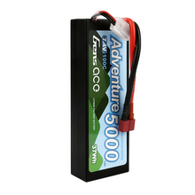 Gens Ace Adventure 5000mAh 2S1P 7.4V 100C HardCase Lipo Battery Pack With Deans Plug