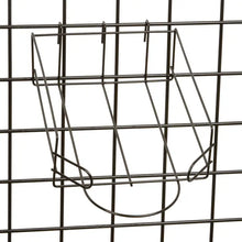 Wire Cap Displayer For Grid Panel Econoco BLK/CAP (Pack of 4)