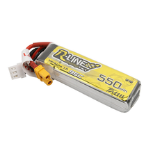 Tattu R-Line 550mAh 2S1P 7.4V 95C Lipo Battery Pack With XT30 Plug