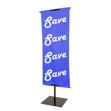 Adjustable Floor Standing Banner Display Econoco DBD96/W
