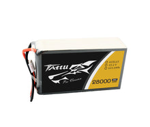 Tattu 28000mAh 6S1P 22.2V 25C Lipo Battery Pack With AS150 +XT150 Plug