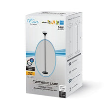 24 Watt 2700K 120V LED Black Steel Lamp EIN-TL53BLK-1020cec