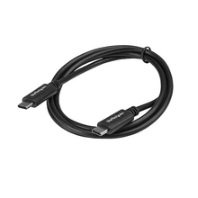 USB 2.0 Type-C to Type-C 480Mbps 3A 60W Charging Cable Black
