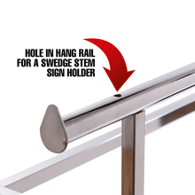 Adjustable Double Bar Rack Econoco K40