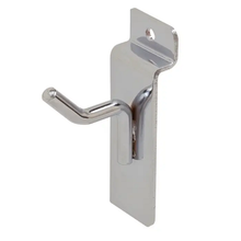 1" Chrome Slatwall Hook Econoco SW/H1 (Pack of 25)