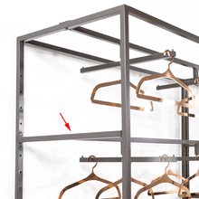 Linea Adjustable Swivel Hang Bar Econoco LNWUADSWV