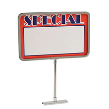 11"W X 7"H Sign Holder W/ 1/4" And 3/8" Fitting Econoco CF711 (Pack of 5)