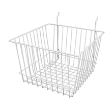 12"W x 12"D x 8"H All Purpose Deep Basket Econoco BSK15/W (Pack of 6)