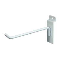 6" White Slatwall Hook Econoco EWH/H6 (Pack of 25)