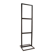 22" X 28" Triple Bulletin Sign Holder With Rectangular Tubing Base Econoco BH77/MAB