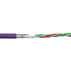 Igus CFBUS-PVC-001 24 AWG 1P Stranded Bare Copper Shielded TC Braid 50V Chainflex CFBUS-PVC Bus Cable