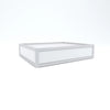 Stackable Display Riser Platforms Large Riser - Gloss White Finish Econoco DDBRLWHT