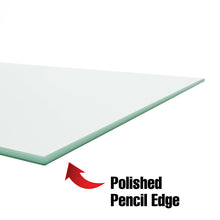 10"W x 36"L Tempered Glass Shelves Econoco SHGL1036 (Pack Of 5)