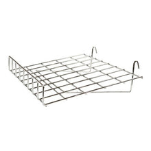 1/4" Wire Slant Shelf With Front Lip For Grid Panel Econoco GWS/91