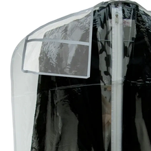 Bridal Gown Cover - 72" Long, 4 Gauge Vinyl w/ Center Zipper, Side Gusset and Hanging Document Pocket - Crystal Clear Econoco BWP72 (Pack of 5)