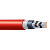NEK-RFOU3C50E-10KV 3 Cores 50 mm² NEK 606 6/10KV RFOU Earth Medium Voltage Shipboard Halogen Free Fire Resistant LSZH Cable