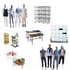 Display Tables, Mannequins, Merchandisers and Pedestals