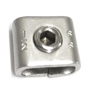 1/2" Width  SS 304 Screw Buckle FSB53M0820IFMT (100/Box)