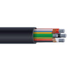 1/3C + 18/8C 6 AWG Ground Type TC/TC-ER-JP 600V Aluminum Generator Cable Black
