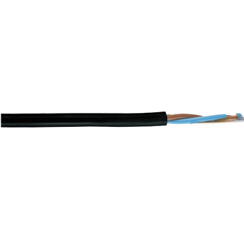 19 AWG 2C Helukabel 29450 Black H05VV-F PVC Control Cable