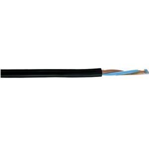 19 AWG 2C Helukabel 29450 Black H05VV-F PVC Control Cable